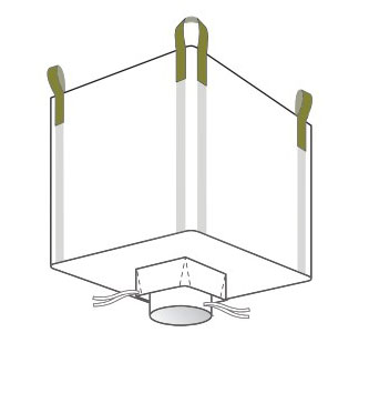double closure spout bottom double closure spout bottom bulk bags for sale